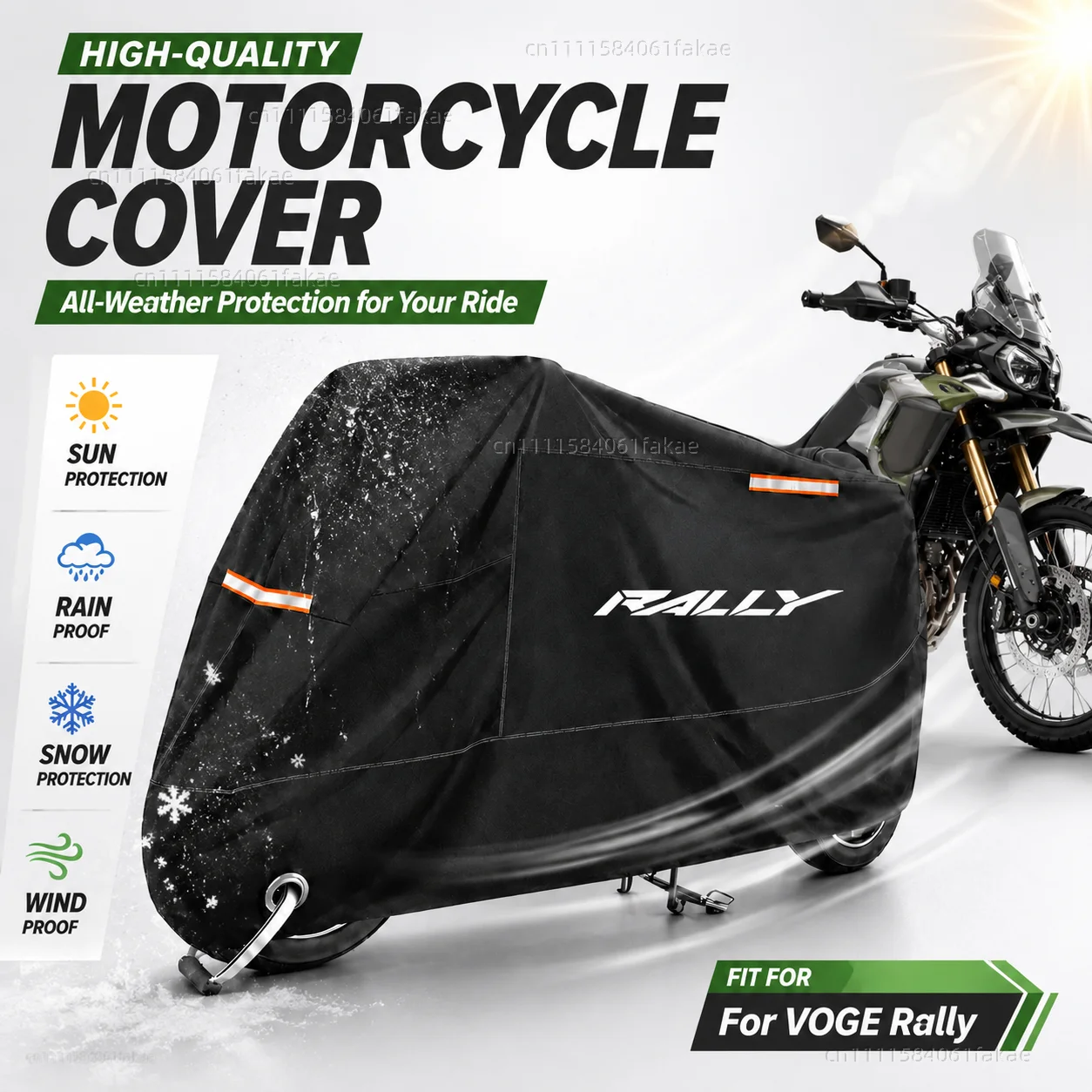 Motorcycle Cover Waterproof Outdoor All Season Dustproof UV Protective Moto Scooter Rain Cover For VOGE DS525X/DS625X DS800X 300
Motorcycle Cover Waterproof Outdoor All Season Dustproof UV Protective Moto Scooter Rain Cover For VOGE DS525X/DS625X DS800X 300