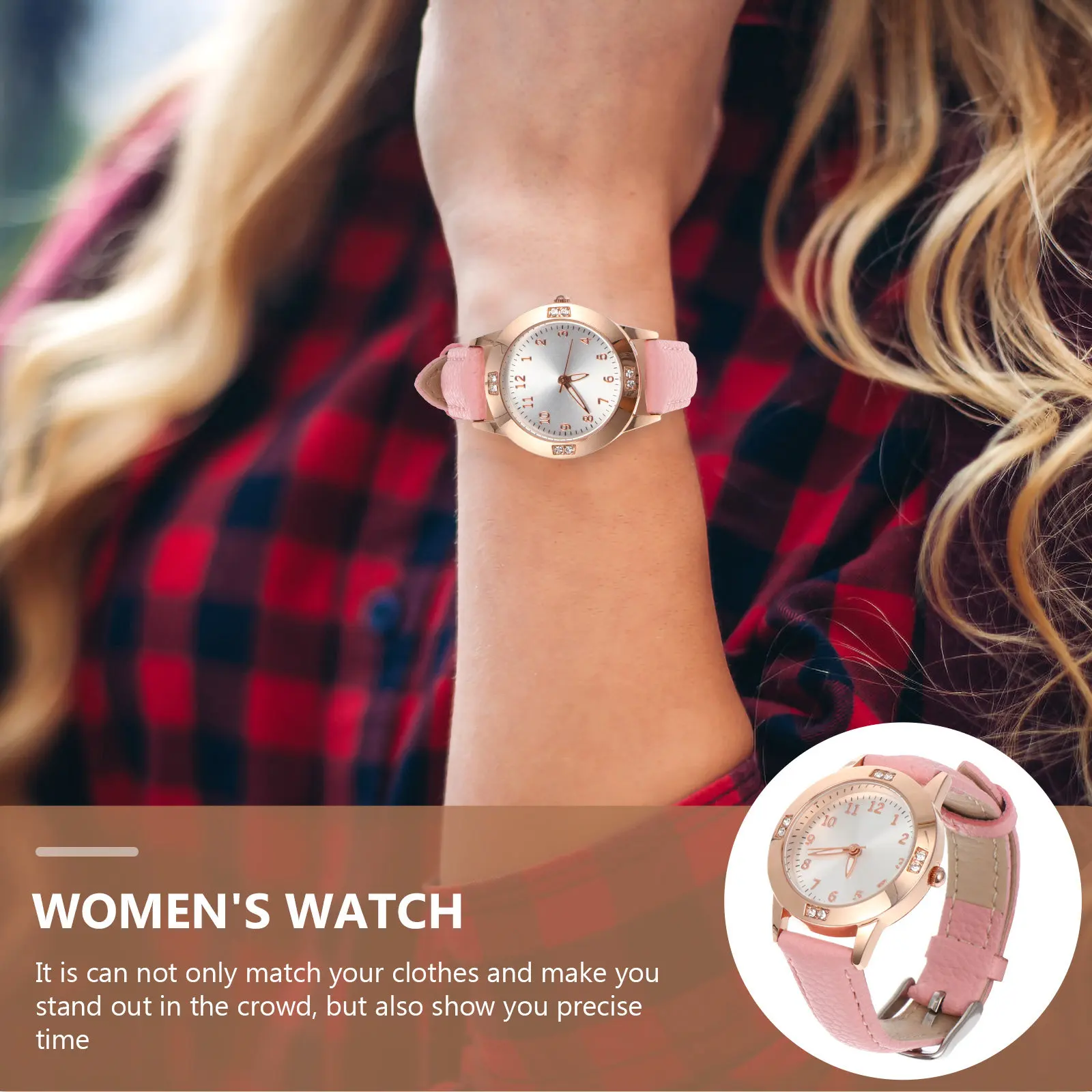 Fashionable Diamond-Studded Waterproof Quartz Watch Women Simple Elegant Wristwatch for Daily Wear Parties School Graduation
Fashionable Diamond-Studded Waterproof Quartz Watch Women Simple Elegant Wristwatch for Daily Wear Parties School Graduation