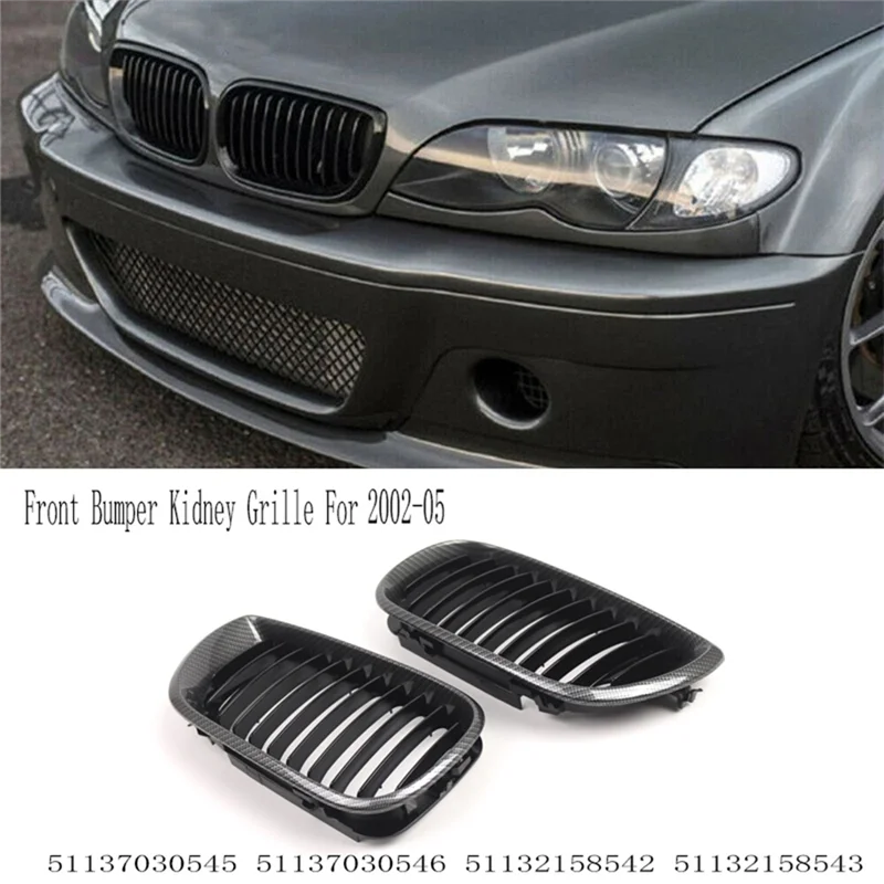 Mesh Kidney Grille Racing Grill Front Bumper For BMW 3 Series E46 Sedan Touring 2002-05 4-Door 51137030545
Mesh Kidney Grille Racing Grill Front Bumper For BMW 3 Series E46 Sedan Touring 2002-05 4-Door 51137030545