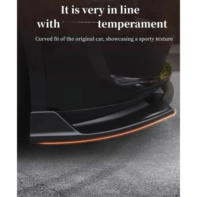 Sport Aero Front Lip Splitter Protector Fit Model3 ModelY EV Modified Front Bumper Aftermarket Styling Parts
Sport Aero Front Lip Splitter Protector Fit Model3 ModelY EV Modified Front Bumper Aftermarket Styling Parts