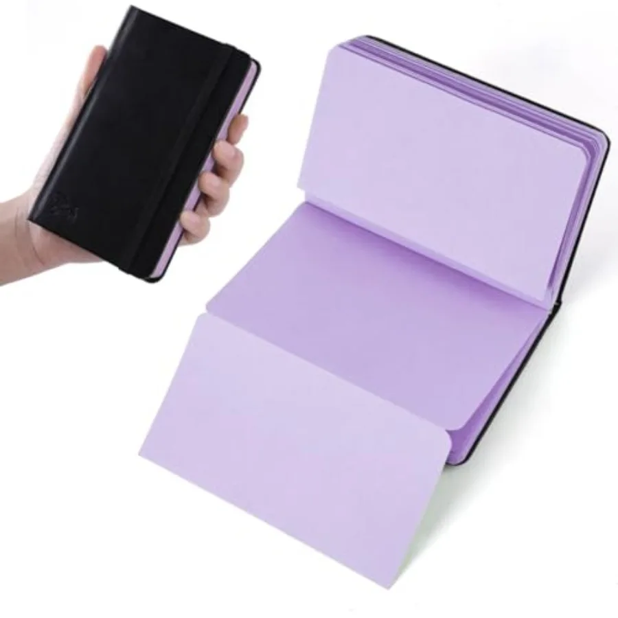 3.54" x 5.7" Taro Purple Paper Sketchbook, 34 Sheets Small Mixed Media Notebook, 120 GSM Acid-Free Folding Colored Drawing Pape
3.54" x 5.7" Taro Purple Paper Sketchbook, 34 Sheets Small Mixed Media Notebook, 120 GSM Acid-Free Folding Colored Drawing Pape