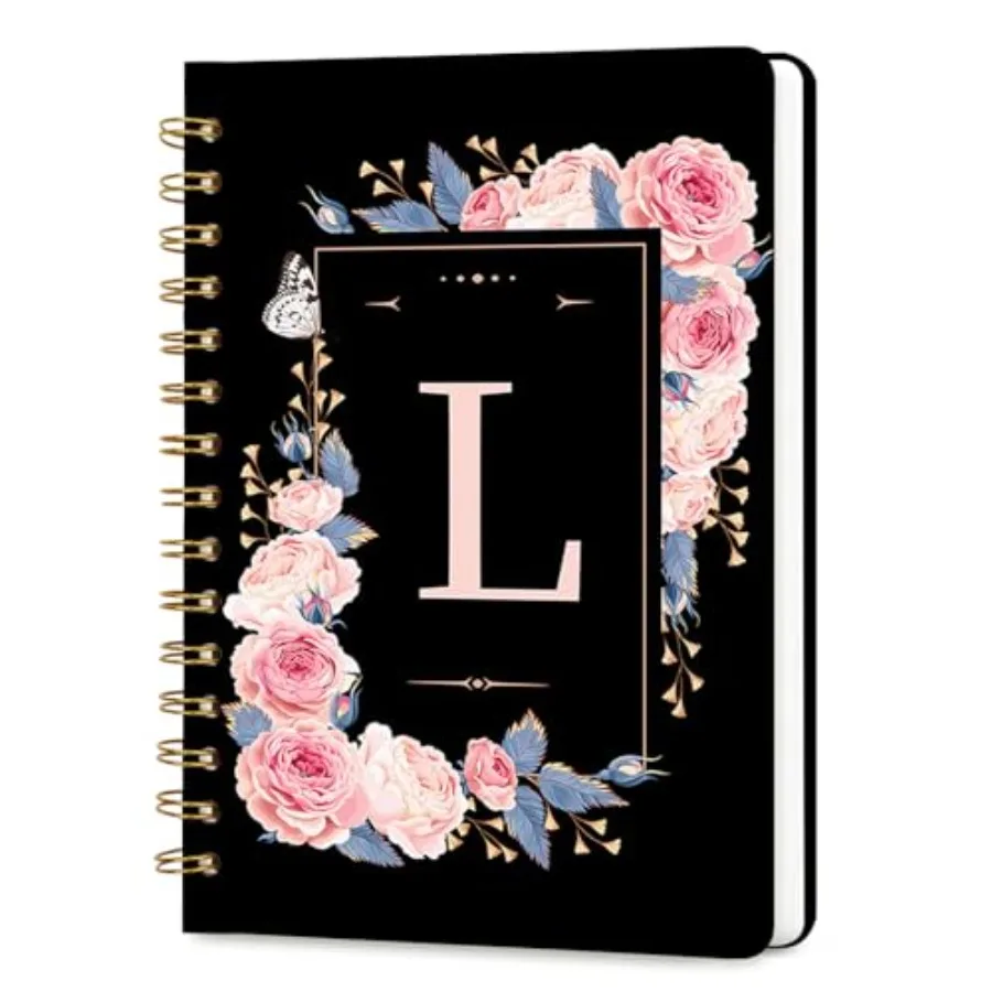 Lined Spiral Journal Notebook, A5 College Ruled Spiral Notebook for Women, Hardcover with Elegant Design for Work and Note-Taki
Lined Spiral Journal Notebook, A5 College Ruled Spiral Notebook for Women, Hardcover with Elegant Design for Work and Note-Taki
