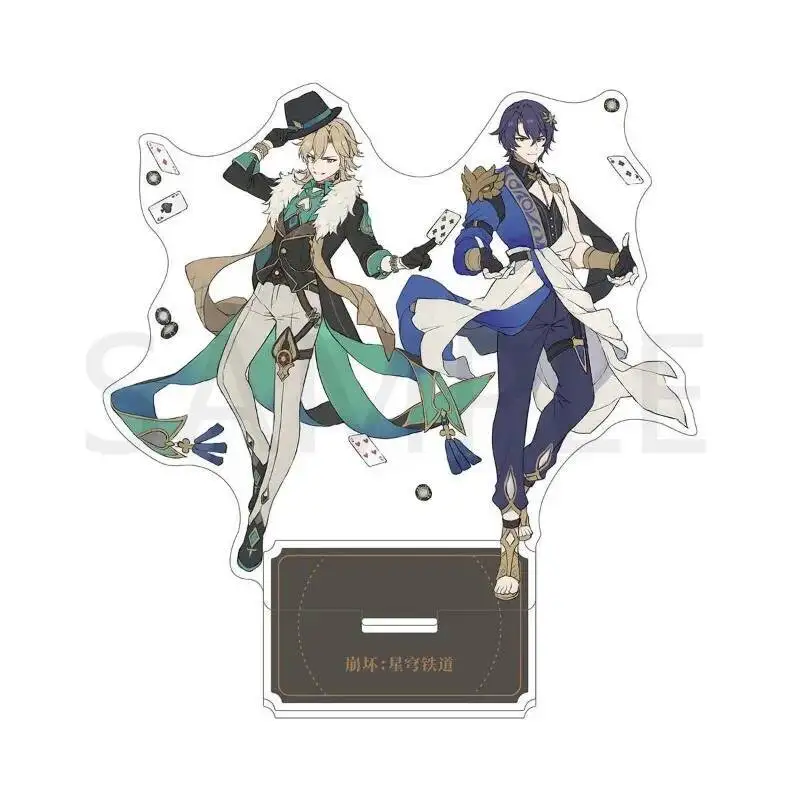 Game Honkai: Star Rail Cosplay Aventurine Dr. Ratio Mezzanine Single Side Acrylic Standing Plate Ornament Adornment Gifts
Game Honkai: Star Rail Cosplay Aventurine Dr. Ratio Mezzanine Single Side Acrylic Standing Plate Ornament Adornment Gifts