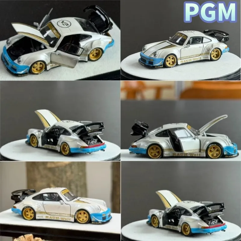 PGM 1/64 RWB 930 die-cast alloy automotive model, a boys' holiday gift toy for collection and decoration.
PGM 1/64 RWB 930 die-cast alloy automotive model, a boys' holiday gift toy for collection and decoration.