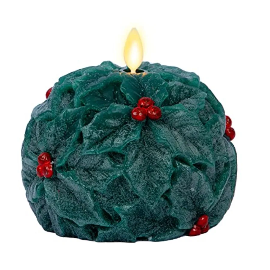 Flameless Holiday Crystal Beads Glitter Sphere Candle - - Pack of 1-4x4.25 - Auto Timer Built-in 5-Hour Timer Indoor Use
Flameless Holiday Crystal Beads Glitter Sphere Candle - - Pack of 1-4x4.25 - Auto Timer Built-in 5-Hour Timer Indoor Use