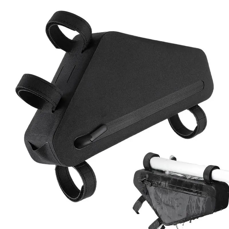 Frame Bag Cycling Reflective Triangle Pouch 1.2L Capacity With Reflective Strips Tools Storage Outdoor For Road Bike Trip Phone
Frame Bag Cycling Reflective Triangle Pouch 1.2L Capacity With Reflective Strips Tools Storage Outdoor For Road Bike Trip Phone