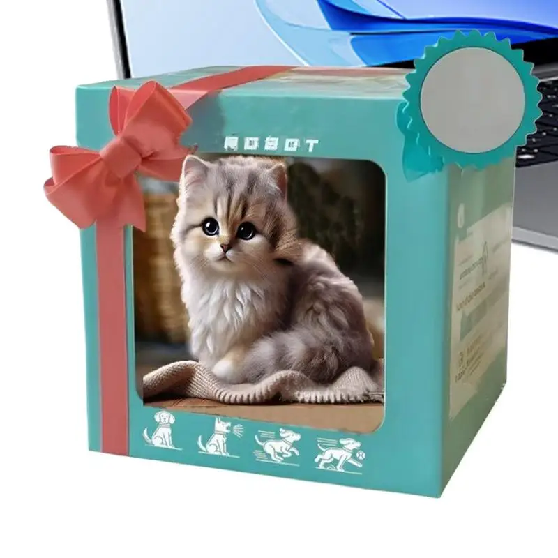 Кошачий робот, плюшевая игрушка для кошек на батарейках, реалистичная мягкая интерактивная роботизированная эмоциональная игрушка для взрослых, детей, девочек, пожилых людей
Кошачий робот, плюшевая игрушка для кошек на батарейках, реалистичная мягкая интерактивная роботизированная эмоциональная игрушка для взрослых, детей, девочек, пожилых людей