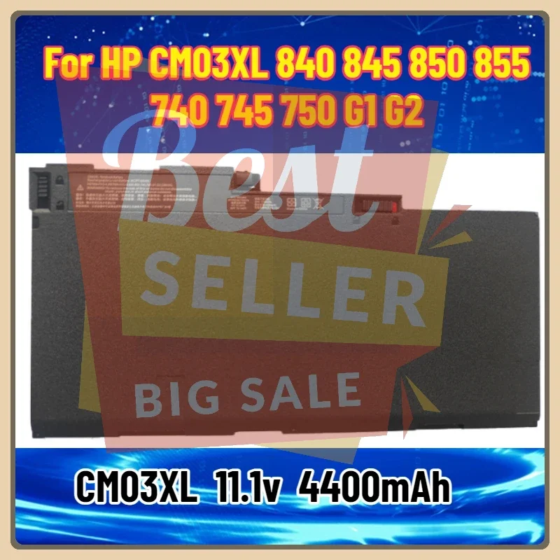 New CM03XL 50Wh Laptop Battery Replace Battery For HP EliteBook 840 845 850 855 740 745 750 G1 G2
New CM03XL 50Wh Laptop Battery Replace Battery For HP EliteBook 840 845 850 855 740 745 750 G1 G2
