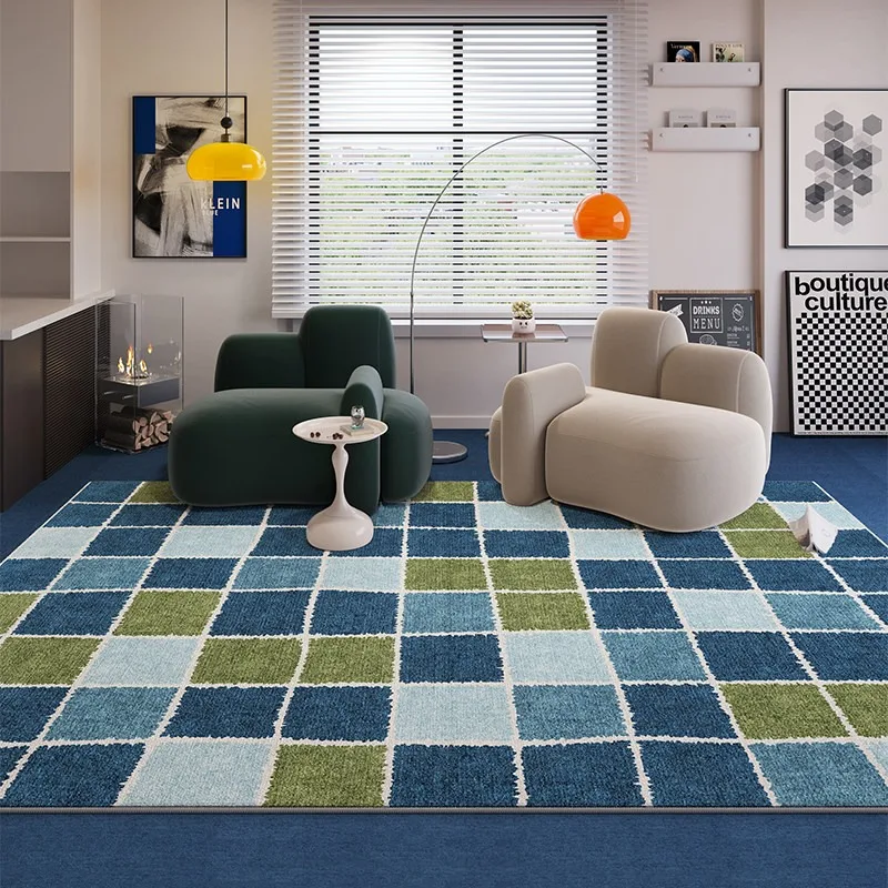 Dopamine Living Room Carpet Creative Checkered Design Bedroom Rug Stylish Minimalist Home Decor Coffee Table Mats Alfombra Tapis
Dopamine Living Room Carpet Creative Checkered Design Bedroom Rug Stylish Minimalist Home Decor Coffee Table Mats Alfombra Tapis
