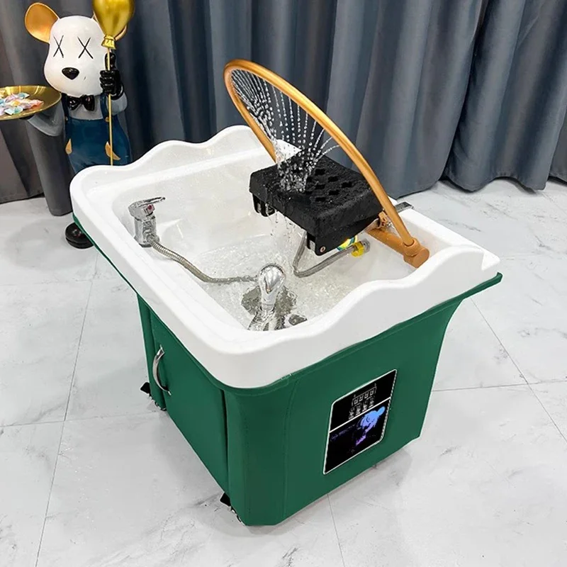 Move Hair Wash Salon Shampoo Chairs Luxury Water Circulation Head Spa Shower Bed Barber Shop Lavacabezas Beauty Furniture
Move Hair Wash Salon Shampoo Chairs Luxury Water Circulation Head Spa Shower Bed Barber Shop Lavacabezas Beauty Furniture