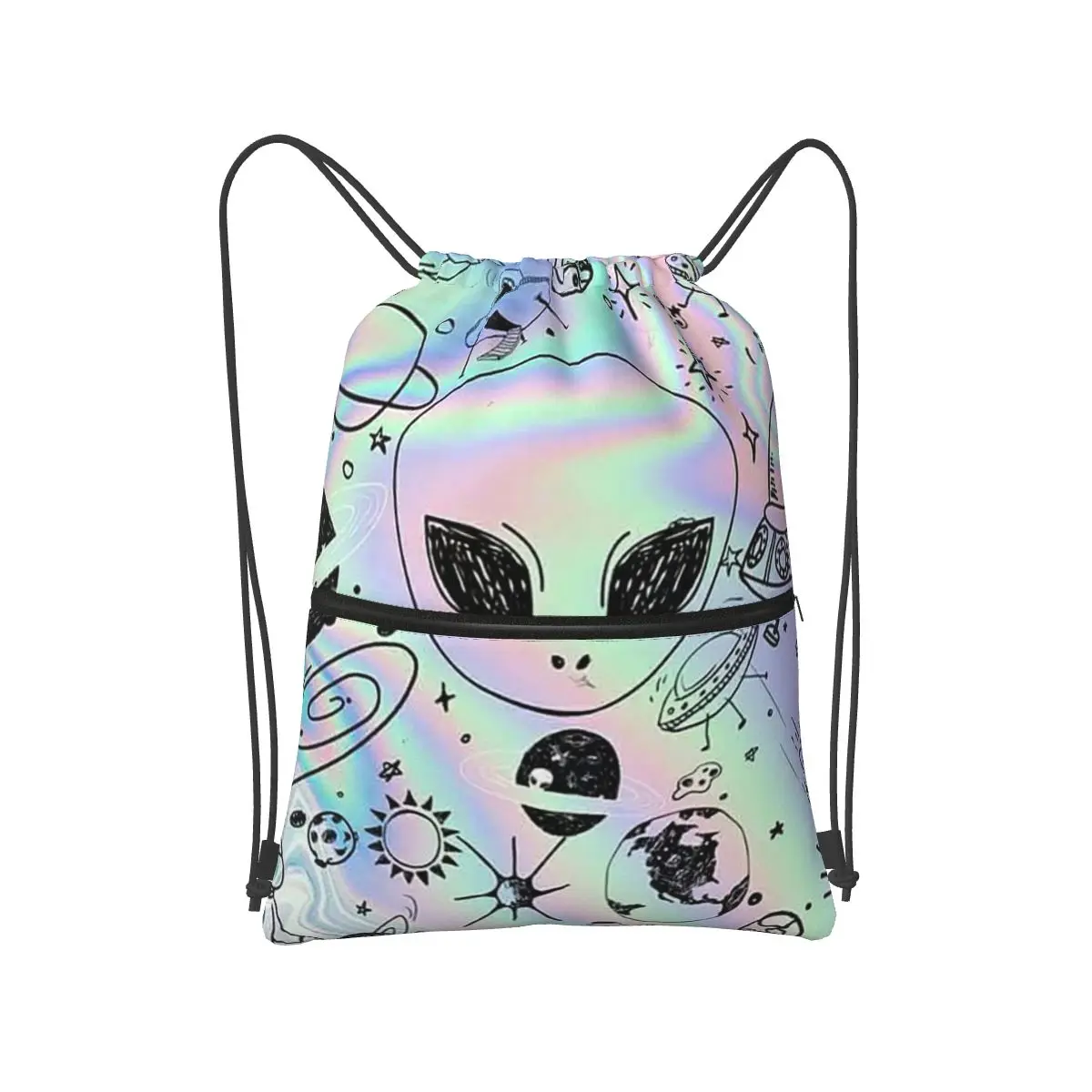 Wonderful Green Alien Universe Wondrous Cosmos With Planet And Stars Backpacks Casual Drawstring Bags Storage Bag Book Bags
Wonderful Green Alien Universe Wondrous Cosmos With Planet And Stars Backpacks Casual Drawstring Bags Storage Bag Book Bags
