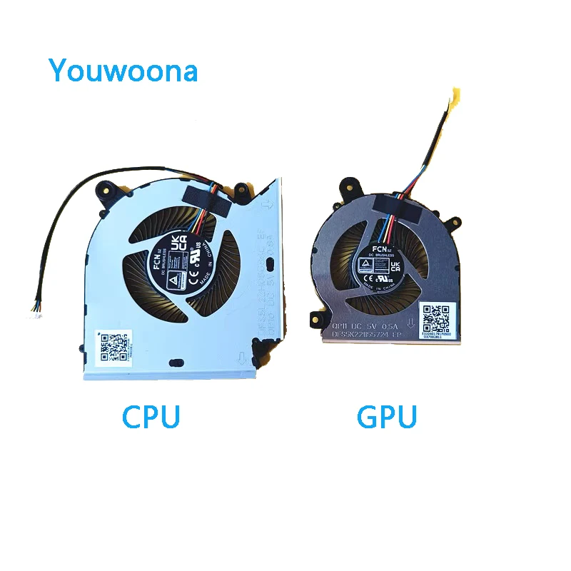NEW Original LAPTOP CPU GPU Cooling Fan For MSI GF76 GF66 GL66 MS-1581 1583 N459 N460 N477
NEW Original LAPTOP CPU GPU Cooling Fan For MSI GF76 GF66 GL66 MS-1581 1583 N459 N460 N477