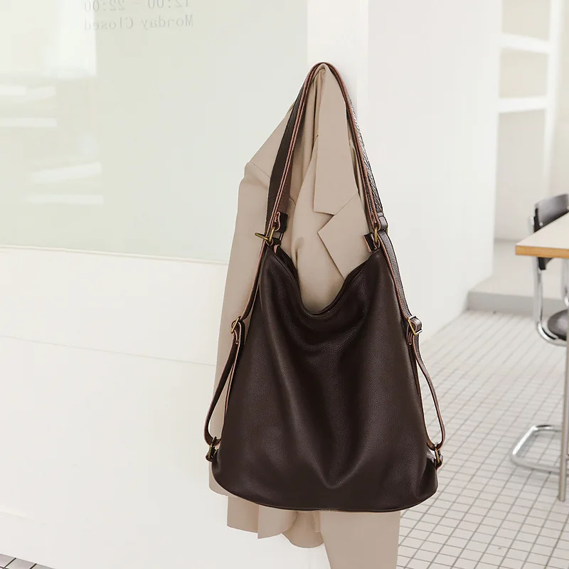 High End Vintage Large Capacity Shoulder Pack Leather French for Women Commuter Crossbody Bags Personality Multi-function Bolsas
High End Vintage Large Capacity Shoulder Pack Leather French for Women Commuter Crossbody Bags Personality Multi-function Bolsas