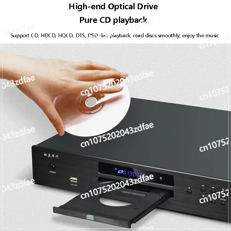 Декодирование DTS5.1, профессиональный проигрыватель компакт-дисков с системой Hi-Fi, Bluetooth 5.0, интерфейс чтения/записи USB
Декодирование DTS5.1, профессиональный проигрыватель компакт-дисков с системой Hi-Fi, Bluetooth 5.0, интерфейс чтения/записи USB