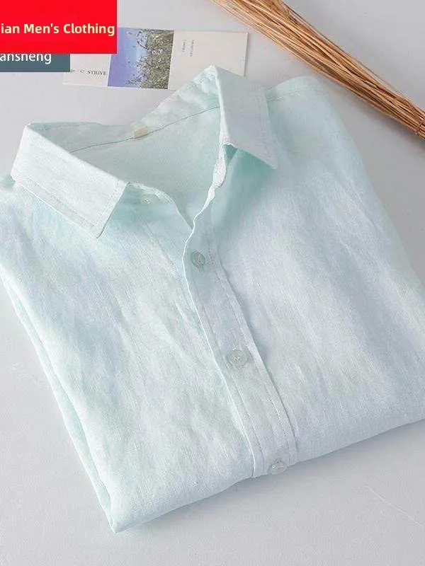 Men's Linen Shirt Long Sleeve Casual Summer New Style Sun Protection Top Simple Collar Citywalk Inner Wear 3D Effect
Men's Linen Shirt Long Sleeve Casual Summer New Style Sun Protection Top Simple Collar Citywalk Inner Wear 3D Effect