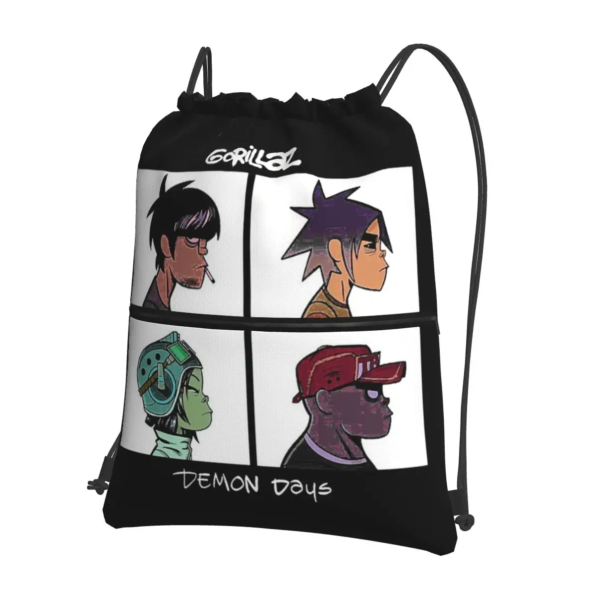 Music Band Gorillaz Backpacks Multi-function Drawstring Bags Shoes Bag Book Bags for Man Woman Students
Music Band Gorillaz Backpacks Multi-function Drawstring Bags Shoes Bag Book Bags for Man Woman Students