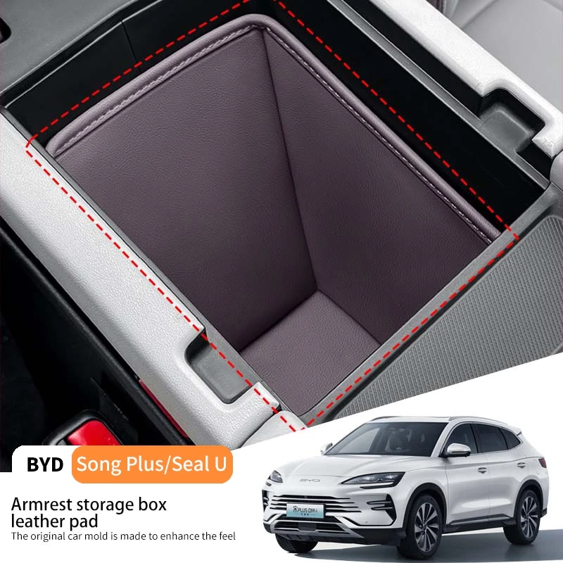 For Byd Song Plus Seal u Dmi Ev 2023-2025 Center Console Storage Armrest Organizer Box Protector Mat Scratch Wear resistant
For Byd Song Plus Seal u Dmi Ev 2023-2025 Center Console Storage Armrest Organizer Box Protector Mat Scratch Wear resistant