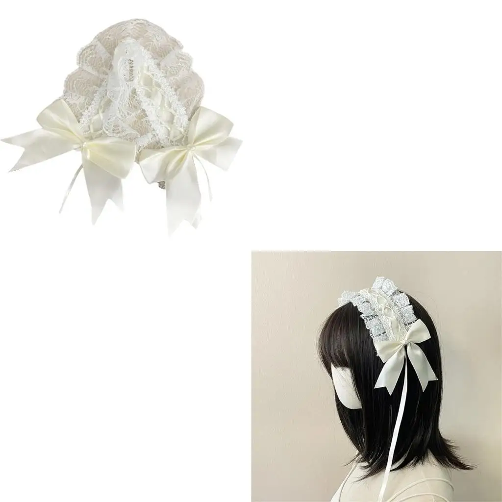 Sweet Lace Bows Hairband Anime Costume Wide Hairband Women Girl Party Headwrap Y166
Sweet Lace Bows Hairband Anime Costume Wide Hairband Women Girl Party Headwrap Y166