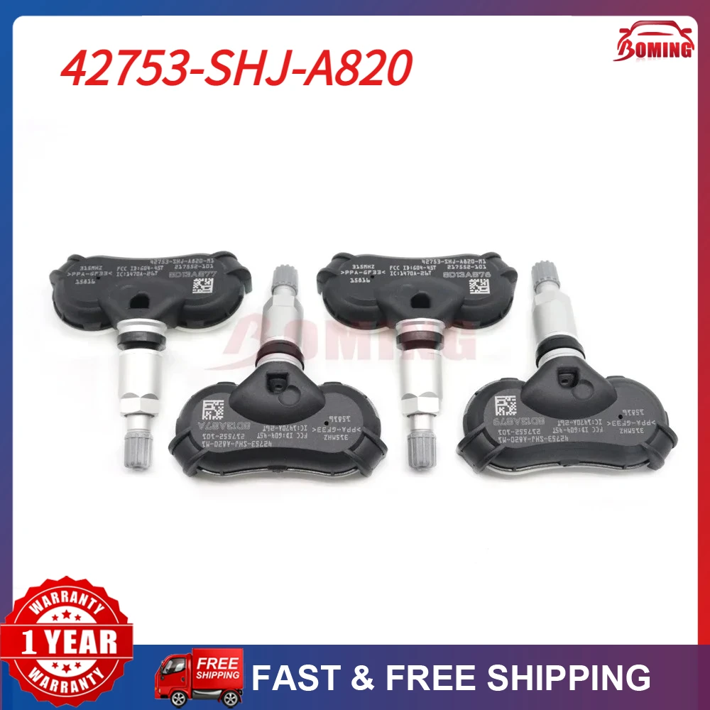Car TPMS Tire Pressure Monitoring Sensor 315MHz 42753-SHJ-A820-M1 For Honda Ridgeline Odyssey Element 42753-SHJ-306 2753-SHJ-A82
Car TPMS Tire Pressure Monitoring Sensor 315MHz 42753-SHJ-A820-M1 For Honda Ridgeline Odyssey Element 42753-SHJ-306 2753-SHJ-A82