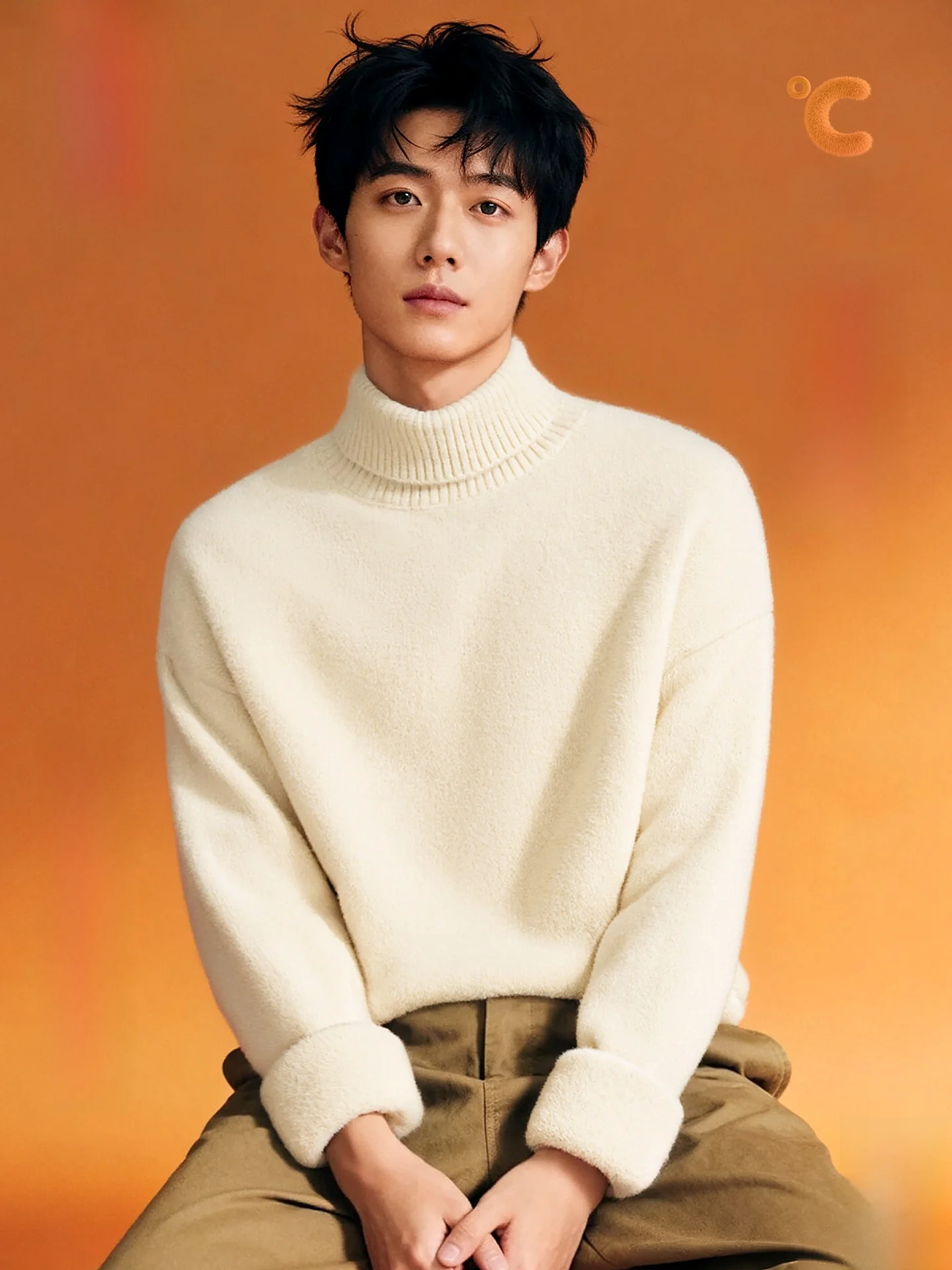 High Collar Fce Lined Thiened Knitted Sweater for Men Winter Warm Inteated Fce Casual Loose Fit Knitwear
High Collar Fce Lined Thiened Knitted Sweater for Men Winter Warm Inteated Fce Casual Loose Fit Knitwear