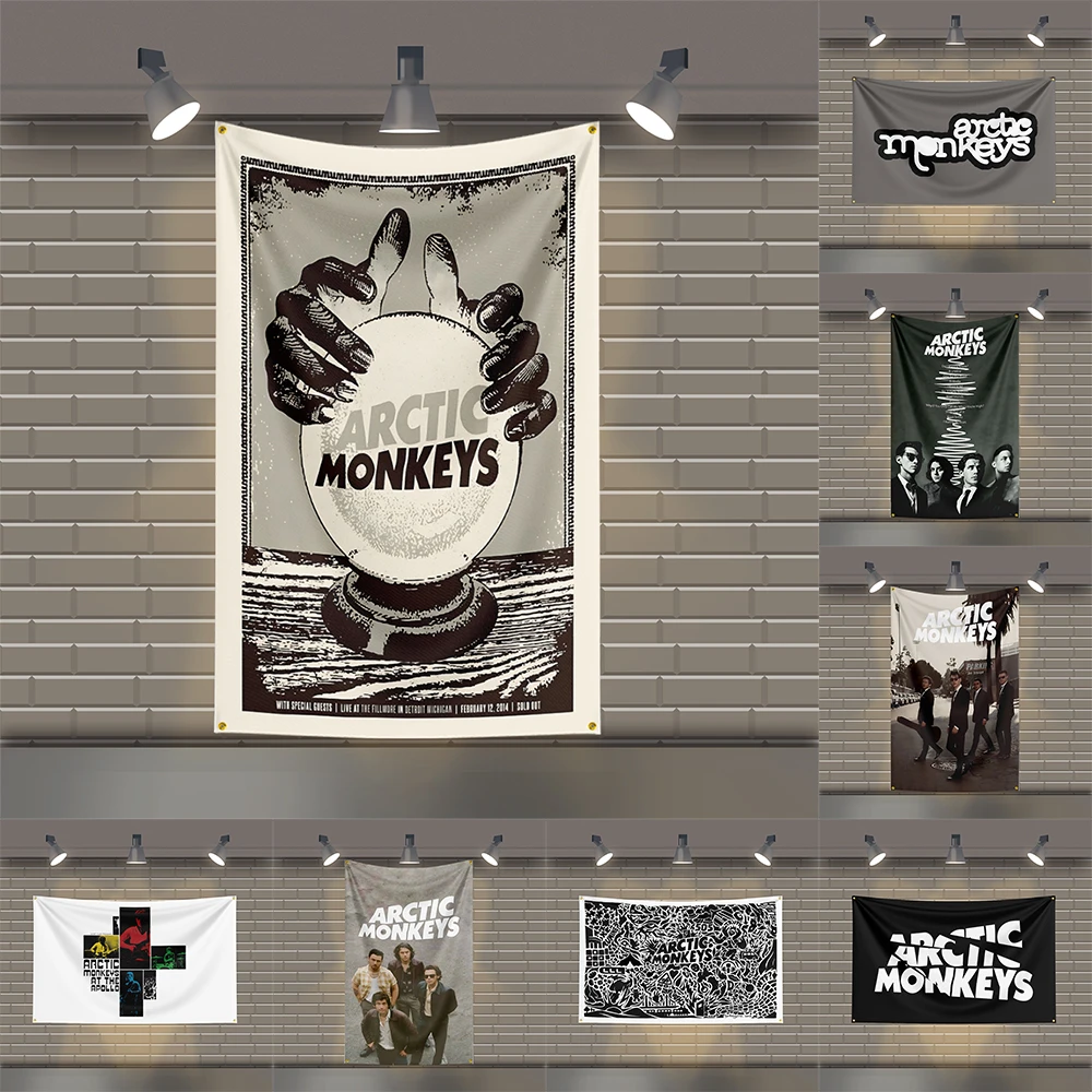 3x5 Ft A-Arctic Monkeyss Heavy Metal Band Flag Rock Music Wall Banner for Bedroom Studio Bar Concert Outdoor Decor
3x5 Ft A-Arctic Monkeyss Heavy Metal Band Flag Rock Music Wall Banner for Bedroom Studio Bar Concert Outdoor Decor