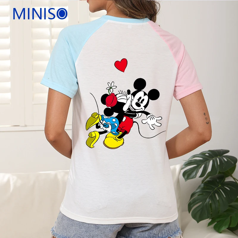 Women's Clothing Disney Mickey Minnie Y2k T-shirt for Fashion Clothes Ladies Large Size Trends Short Sleeve Top Tees Printing
Women's Clothing Disney Mickey Minnie Y2k T-shirt for Fashion Clothes Ladies Large Size Trends Short Sleeve Top Tees Printing