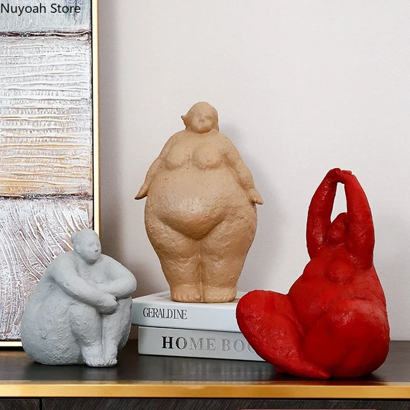 Creative Fat Woman Decoration Resin Abstract Character Artwork Statue Decoration Living Room Home Decoration Accessories Crafts
Creative Fat Woman Decoration Resin Abstract Character Artwork Statue Decoration Living Room Home Decoration Accessories Crafts