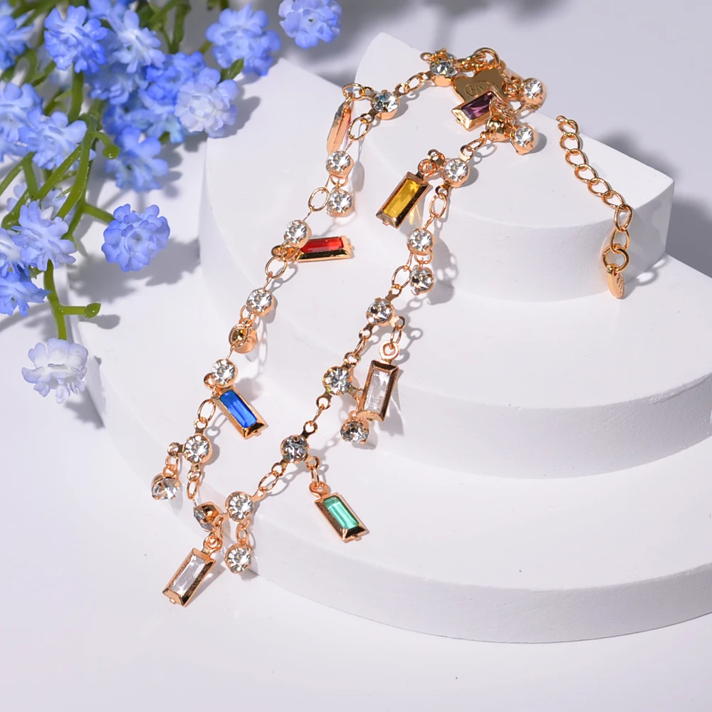 Women's New Personalized and Fashionable Zircon Bracelet Jewelry Exquisite, Popular, and Simple to Wear Jewelry Bracelet
Women's New Personalized and Fashionable Zircon Bracelet Jewelry Exquisite, Popular, and Simple to Wear Jewelry Bracelet