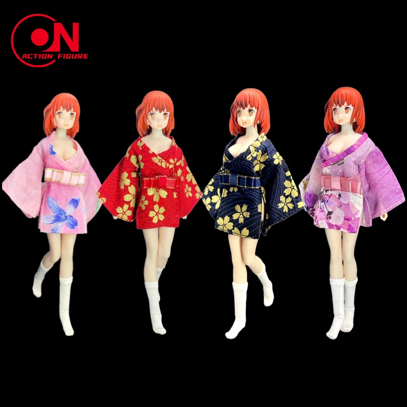 1/12 Scale CJG-1210 Female Soldier Kimono Set Short Style Silk Fabrics Flower Pattern Belt Socks Fit 6'' Action Figure Body
1/12 Scale CJG-1210 Female Soldier Kimono Set Short Style Silk Fabrics Flower Pattern Belt Socks Fit 6'' Action Figure Body