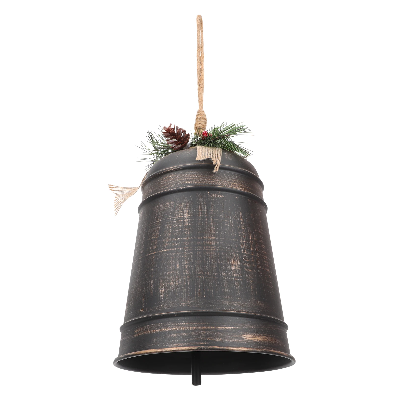Metal Horn Hanging Decoration Christmas Bell Pendant Detailed Workmanship Smooth Texture Festive Xmas Tree Door Window Adornment
Metal Horn Hanging Decoration Christmas Bell Pendant Detailed Workmanship Smooth Texture Festive Xmas Tree Door Window Adornment