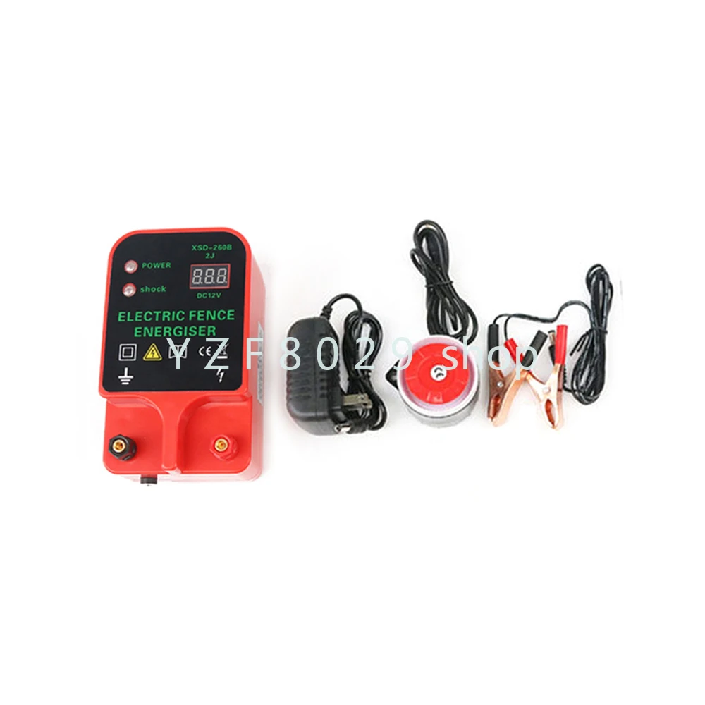 New Fence Solar Livestock Controller LCD Electric Fence Energizer LCD Voltage Display High-decibel Alarm 10KM Waterproof
New Fence Solar Livestock Controller LCD Electric Fence Energizer LCD Voltage Display High-decibel Alarm 10KM Waterproof