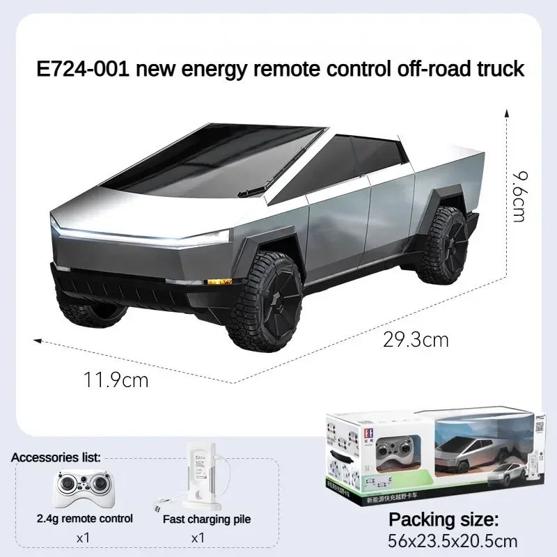 DOUBLE E New E724-001 RC Car New Energy Remote Control Off-road Truck Simulation Climbing Car Electric Model Toy Boy Gift
DOUBLE E New E724-001 RC Car New Energy Remote Control Off-road Truck Simulation Climbing Car Electric Model Toy Boy Gift