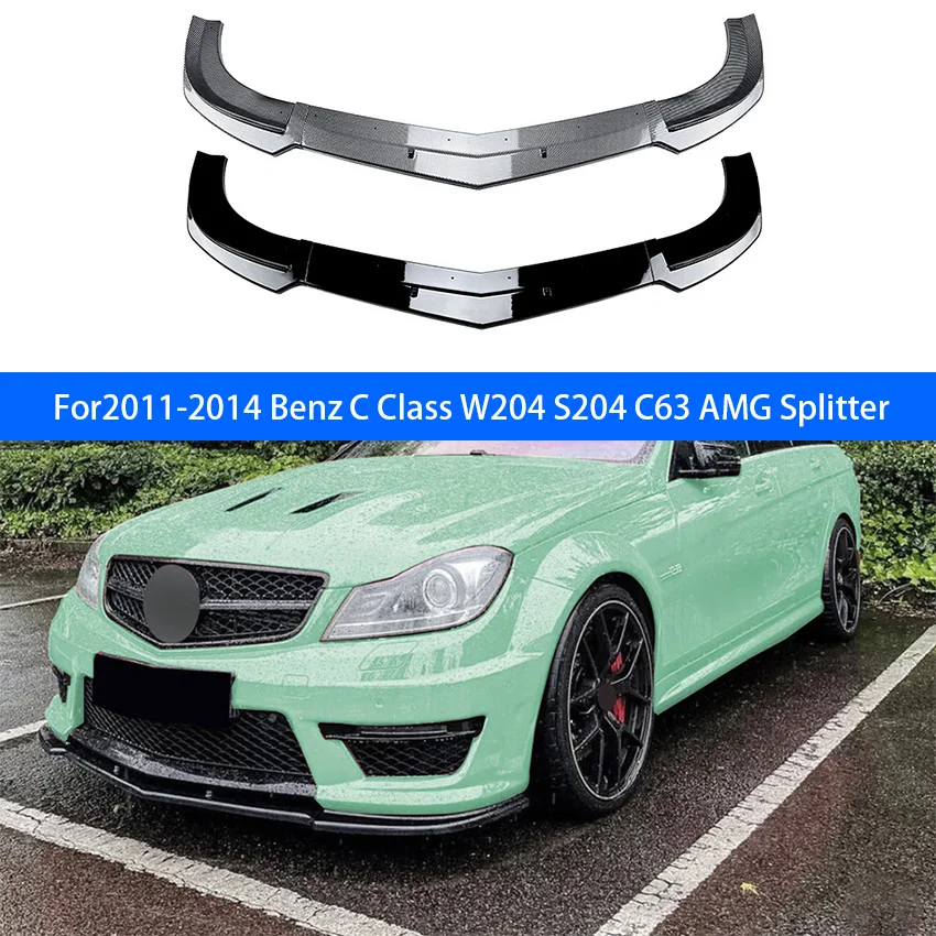 For2011-2014 Mercedes Benz C Class W204 S204 C63 AMG Front Bumper Lip Splitter Car Diffuser Spoiler Blade Body Kit Guard
For2011-2014 Mercedes Benz C Class W204 S204 C63 AMG Front Bumper Lip Splitter Car Diffuser Spoiler Blade Body Kit Guard