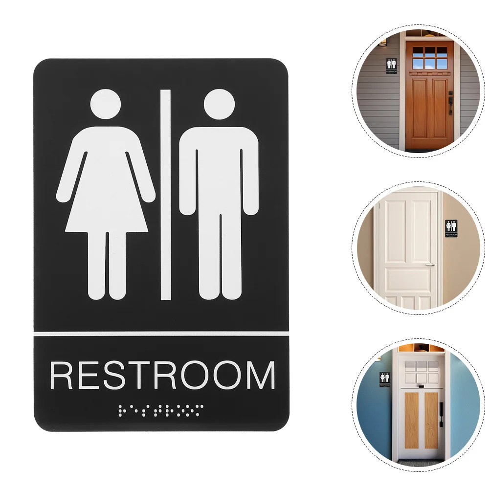 Acrylic Braille Unisex Restroom Sign Self Adhesive Office Bathroom Door Wall Business Toilet Identification Unisex Bathroom Sign
Acrylic Braille Unisex Restroom Sign Self Adhesive Office Bathroom Door Wall Business Toilet Identification Unisex Bathroom Sign