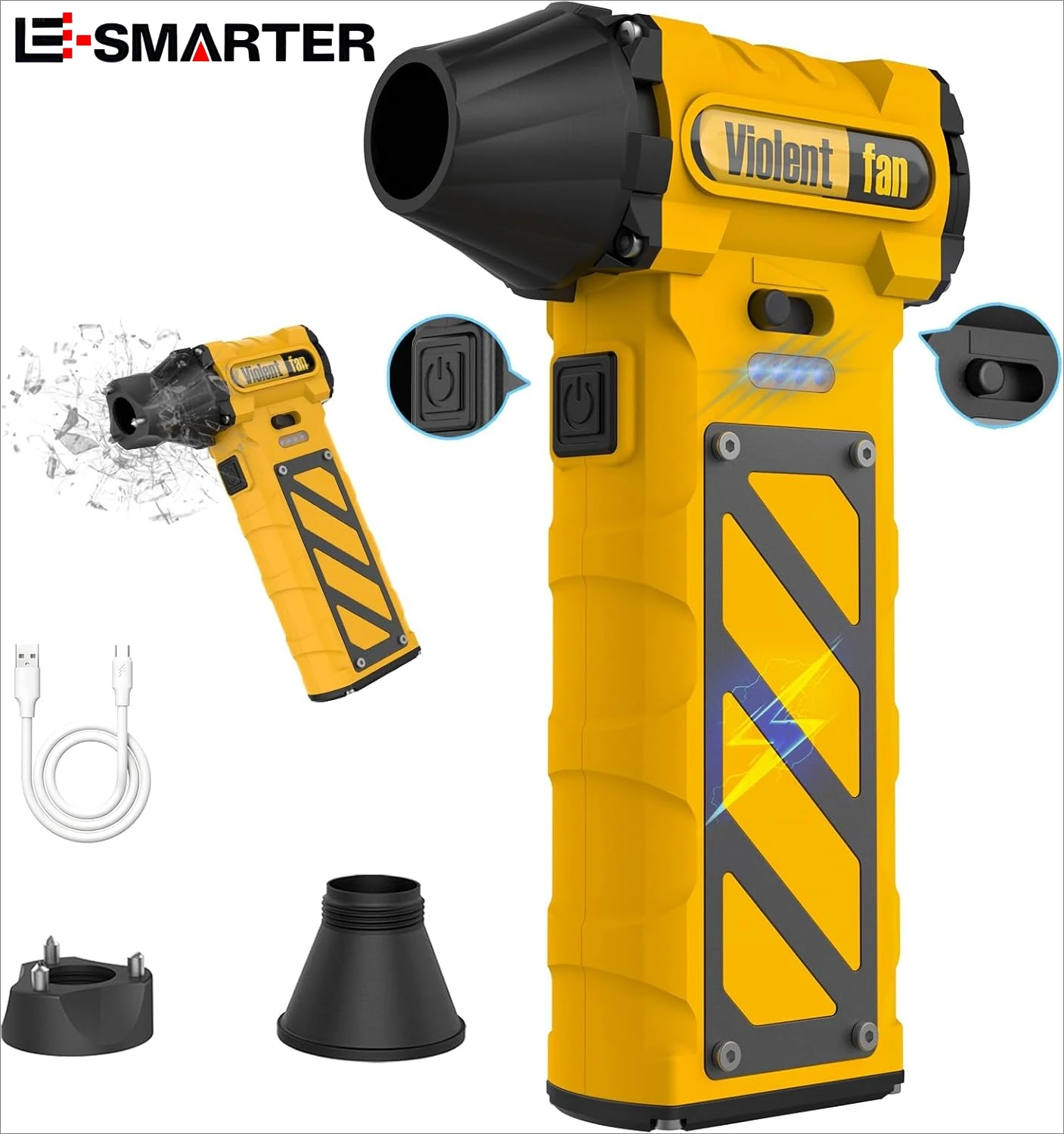 Стисненое воздух — электрическая воздушная тряпка с бесступенчатой скоростью ветра 60 миль в час, аварийным резаком и молотком — идеально подходит для двора/лужайки/автомобиля/кемпинга
Стисненое воздух — электрическая воздушная тряпка с бесступенчатой скоростью ветра 60 миль в час, аварийным резаком и молотком — идеально подходит для двора/лужайки/автомобиля/кемпинга