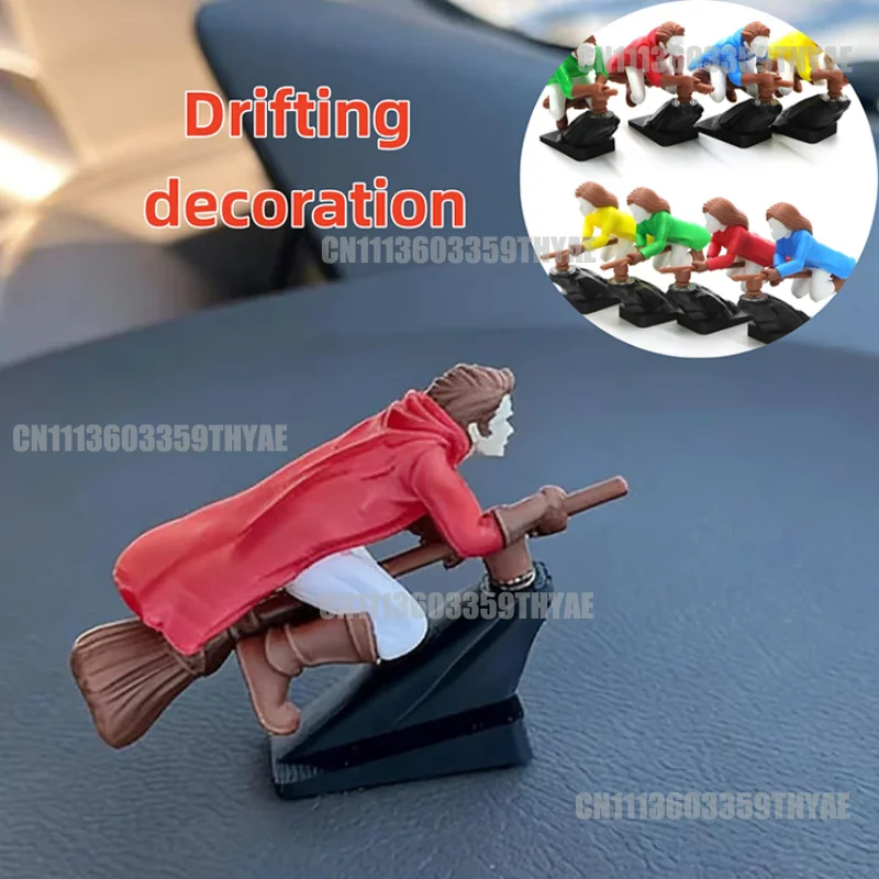Witch Wizard Car Dashboard Ornaments Broomstick Drift Gravity-sensing Decor Mini PLA Car Interior Funny Gift
Witch Wizard Car Dashboard Ornaments Broomstick Drift Gravity-sensing Decor Mini PLA Car Interior Funny Gift