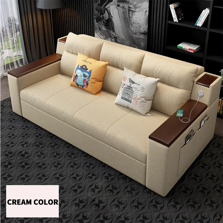 Living Room Sofa Bed Multifunctional Convertible Sofa Leather Fabric Couch Sleeper USB Charge With Storage
Living Room Sofa Bed Multifunctional Convertible Sofa Leather Fabric Couch Sleeper USB Charge With Storage