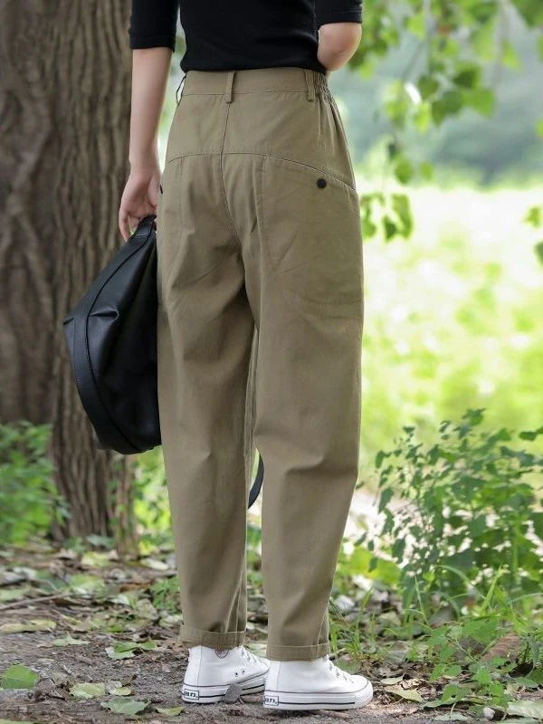 Женские свободные брюки Thiened Harlan, повседневная рабочая одежда, брюки, облегающие прямые брюки, с высокой талией, на пуговицах, чистый цвет
Женские свободные брюки Thiened Harlan, повседневная рабочая одежда, брюки, облегающие прямые брюки, с высокой талией, на пуговицах, чистый цвет