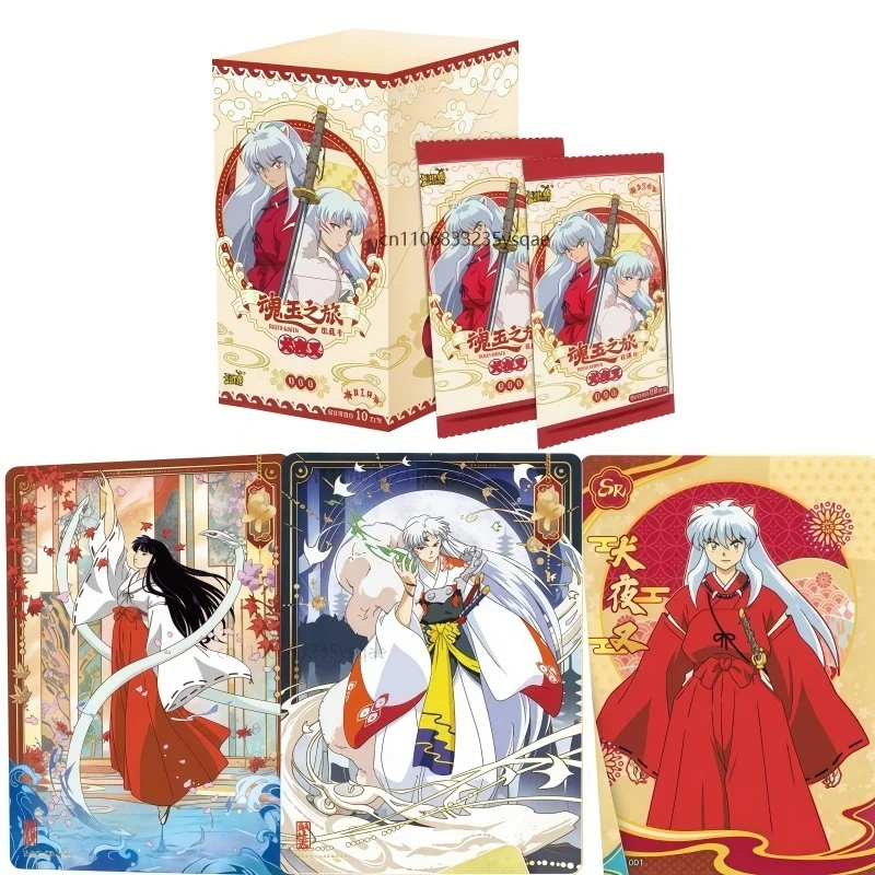 KAYOU Genuine Inuyasha Card Soul Jade Journey Game Collection Card Animation Cartoon Peripheral Children's Toys Gift
KAYOU Genuine Inuyasha Card Soul Jade Journey Game Collection Card Animation Cartoon Peripheral Children's Toys Gift