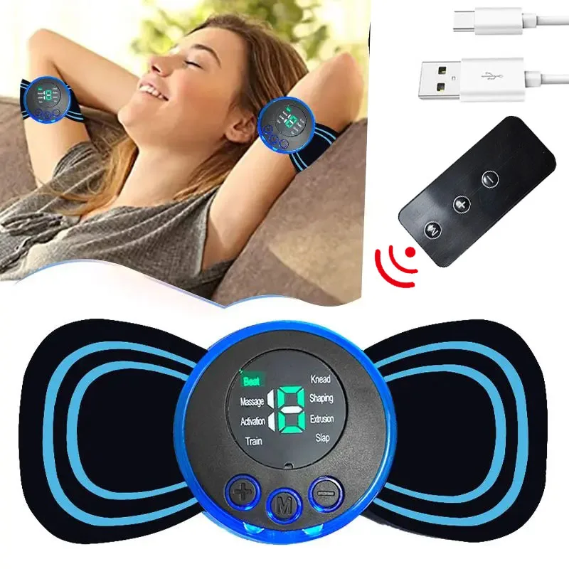 Portable Mini Electric Neck Back Massager Cervical Massage Patch Stimulator 19th gear Adjustment Body Massager
Portable Mini Electric Neck Back Massager Cervical Massage Patch Stimulator 19th gear Adjustment Body Massager