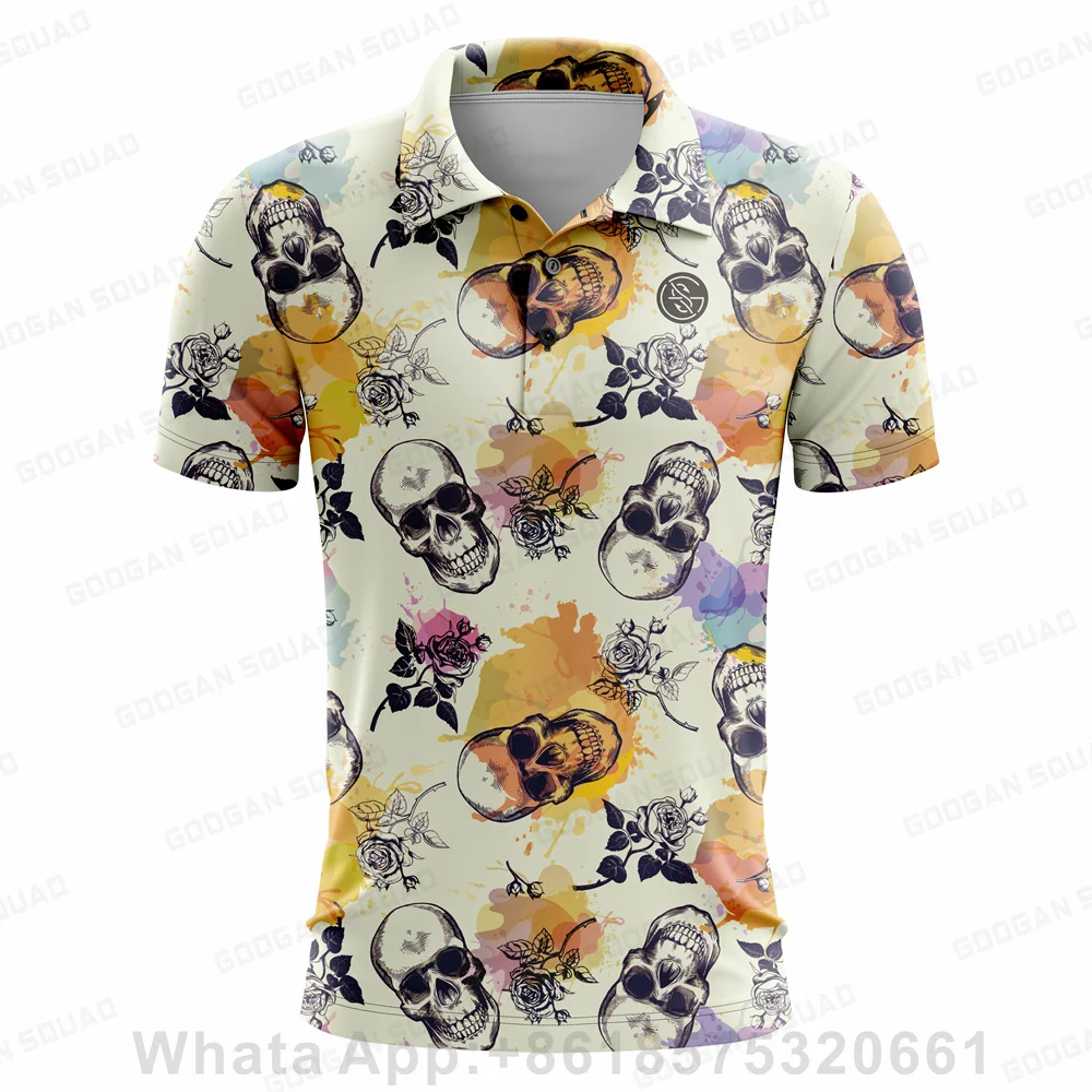 Men Golf Shirts Fashion Polo Shirt Lapel High-end Summer Short Sleeves Sports Shirts Casual Quick Dry T-Shirt Breathable Clothes
Men Golf Shirts Fashion Polo Shirt Lapel High-end Summer Short Sleeves Sports Shirts Casual Quick Dry T-Shirt Breathable Clothes