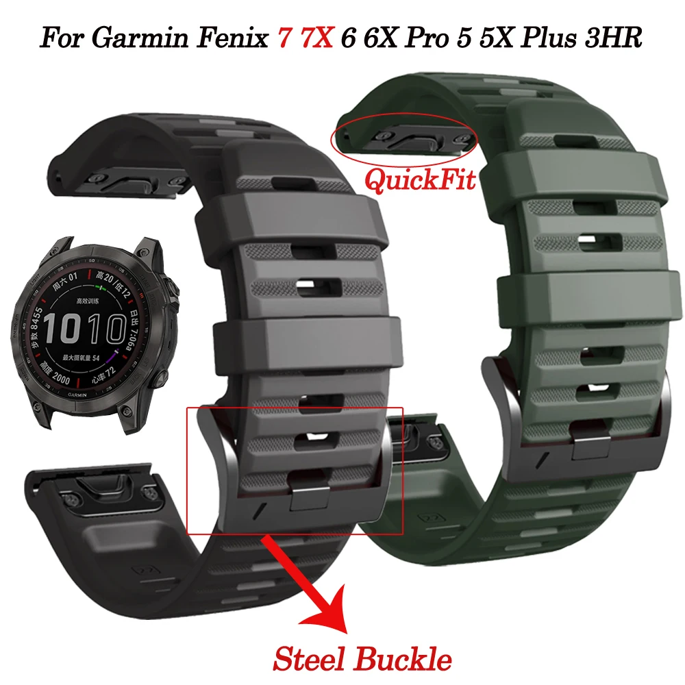 Ремешок силиконовый для смарт-часов Garmin Fenix 7 7X 6 6X Pro 5 5X Plus 3 3HR Forerunner 935, 22 26 мм
Ремешок силиконовый для смарт-часов Garmin Fenix 7 7X 6 6X Pro 5 5X Plus 3 3HR Forerunner 935, 22 26 мм