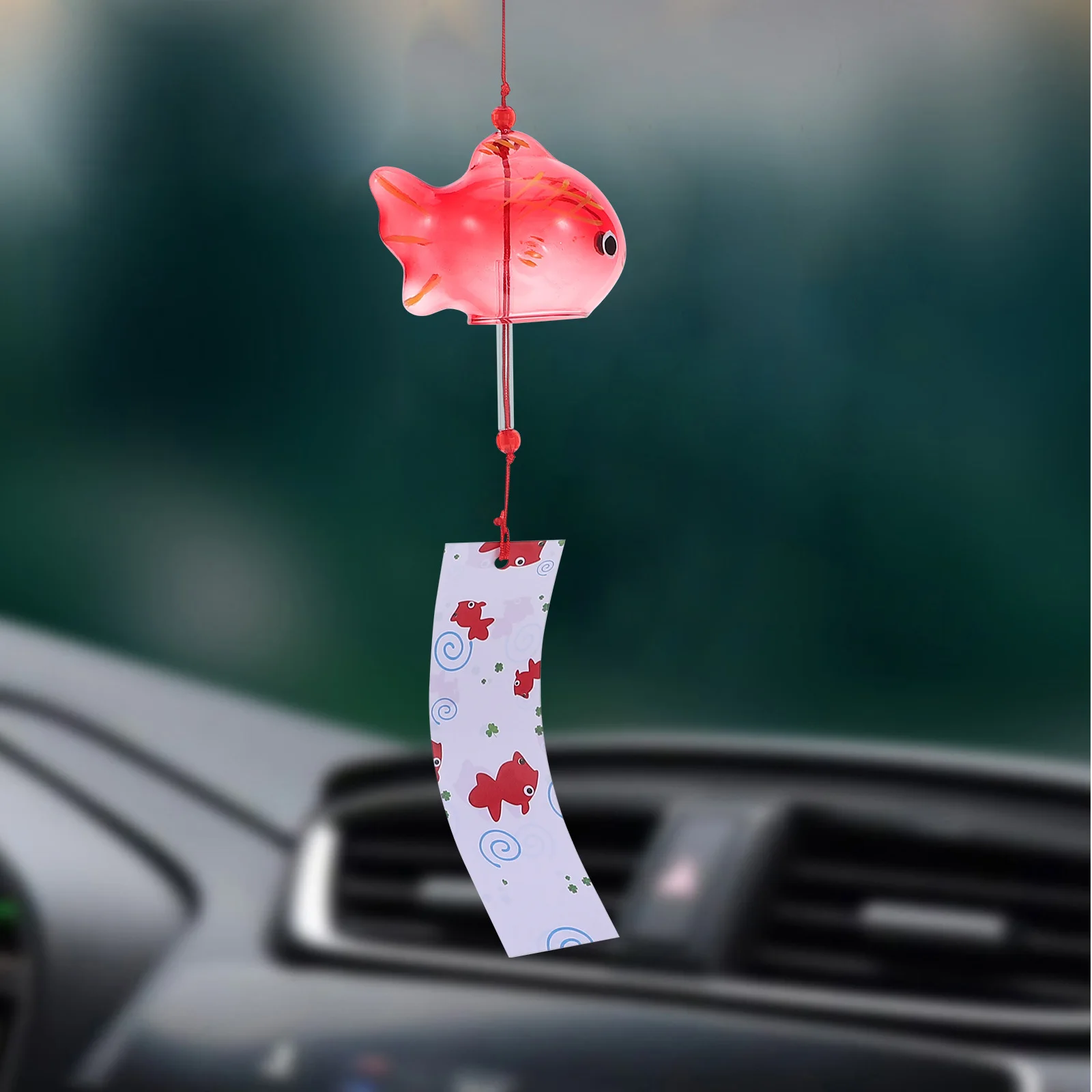 2Pcs Japanese Style Gold Fish Glass Wind Chimes Hanging Wind Bells for Garden Patio Balcony Home Decor Glass Craft Ornaments
2Pcs Japanese Style Gold Fish Glass Wind Chimes Hanging Wind Bells for Garden Patio Balcony Home Decor Glass Craft Ornaments