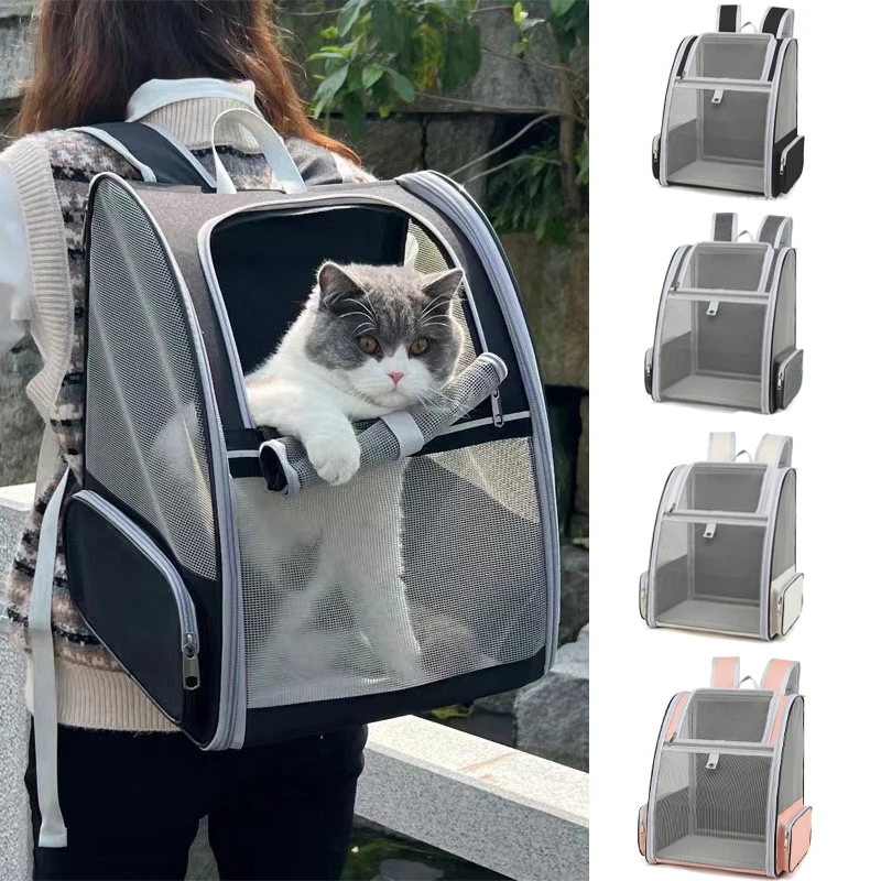 Pet Cat Carrier Bag Outdoor Travel Backpack for Cats Small Dogs Breathable Cat Carrying Bag Suitable for Cats Within 6kg
Pet Cat Carrier Bag Outdoor Travel Backpack for Cats Small Dogs Breathable Cat Carrying Bag Suitable for Cats Within 6kg