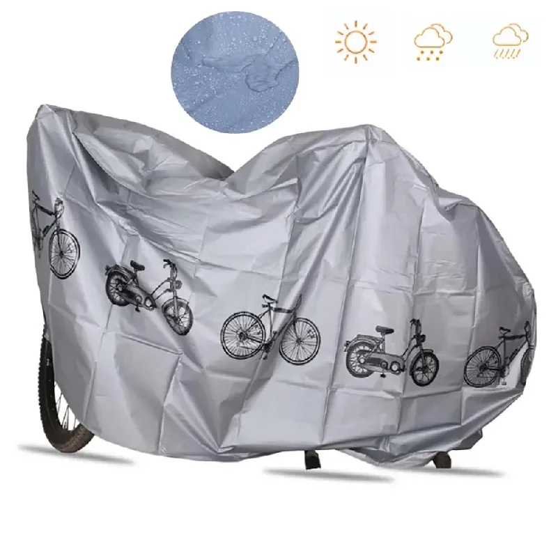 Waterproof Bike Cover Sun Protection Outdoor Bicycle Cover Multifunctional Electric Vehicle Cover for Bicycle Prevent Rain
Waterproof Bike Cover Sun Protection Outdoor Bicycle Cover Multifunctional Electric Vehicle Cover for Bicycle Prevent Rain