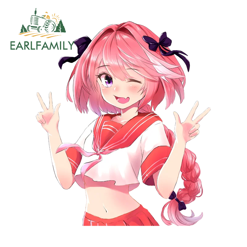 EARLFAMILY Smile Astolfo Fine Stickers Waifu Car Sticker ATV Air Conditioner Decals Waterproof Sunscreen JDM Car Accessories
EARLFAMILY Smile Astolfo Fine Stickers Waifu Car Sticker ATV Air Conditioner Decals Waterproof Sunscreen JDM Car Accessories