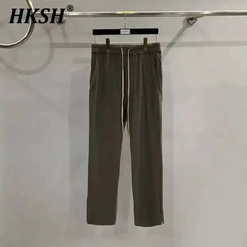 HKSH Men's Tide Punk High Street Dark Style Slim Fit Classic Solid Knitted Casual Pants Cotton Chic RO Style New Trousers HK1393
HKSH Men's Tide Punk High Street Dark Style Slim Fit Classic Solid Knitted Casual Pants Cotton Chic RO Style New Trousers HK1393