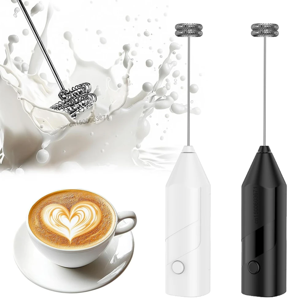 Milk Frother Electric Milk Foamer Wireless Coffee Whisk Mixer Mini Handheld Milk Foam Maker Egg Beater for Coffee Cappuccino
Milk Frother Electric Milk Foamer Wireless Coffee Whisk Mixer Mini Handheld Milk Foam Maker Egg Beater for Coffee Cappuccino