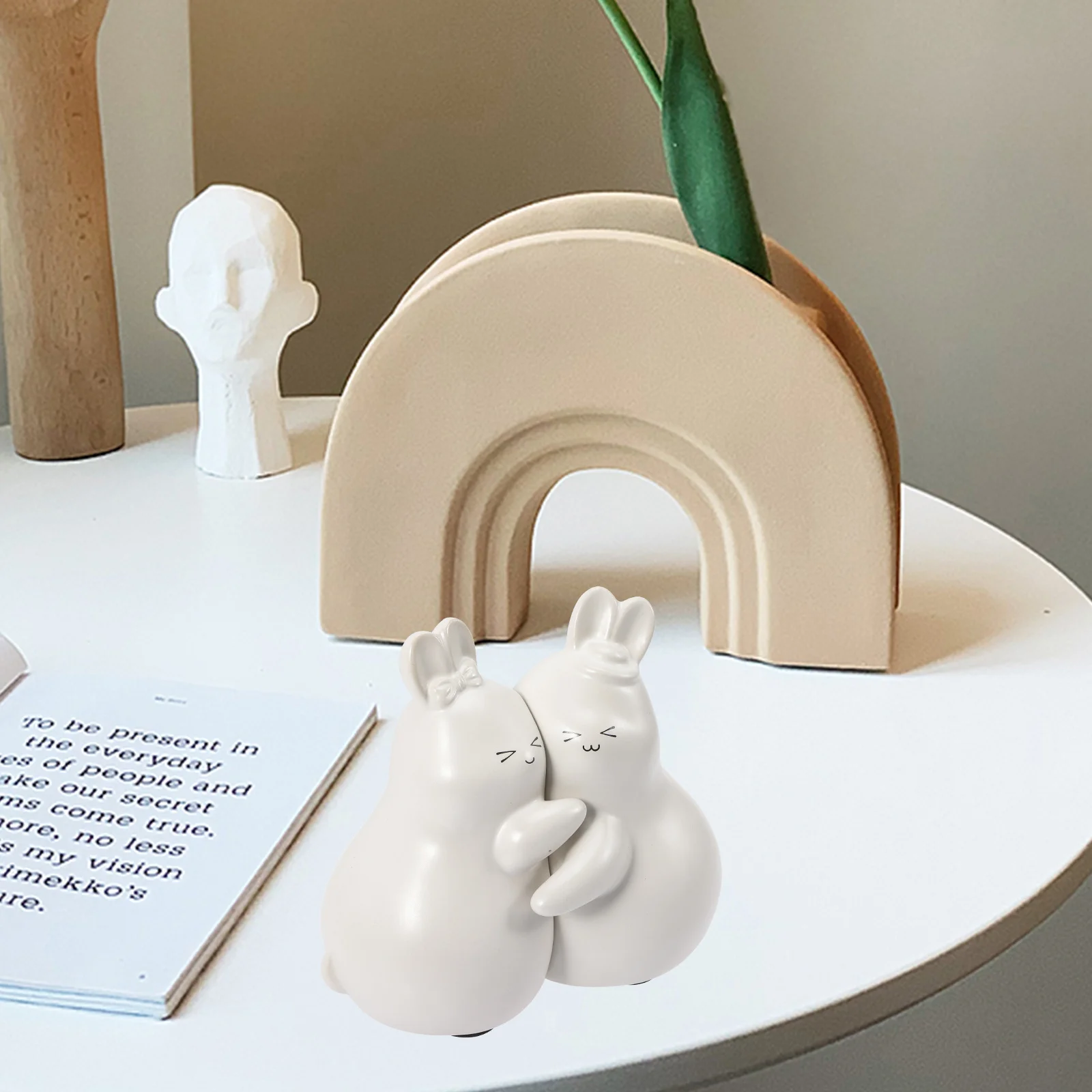 Book End Bookends Decorative Unique Dining Room Table Cute Decoration Ceramic Rabbit Statue for Home
Book End Bookends Decorative Unique Dining Room Table Cute Decoration Ceramic Rabbit Statue for Home