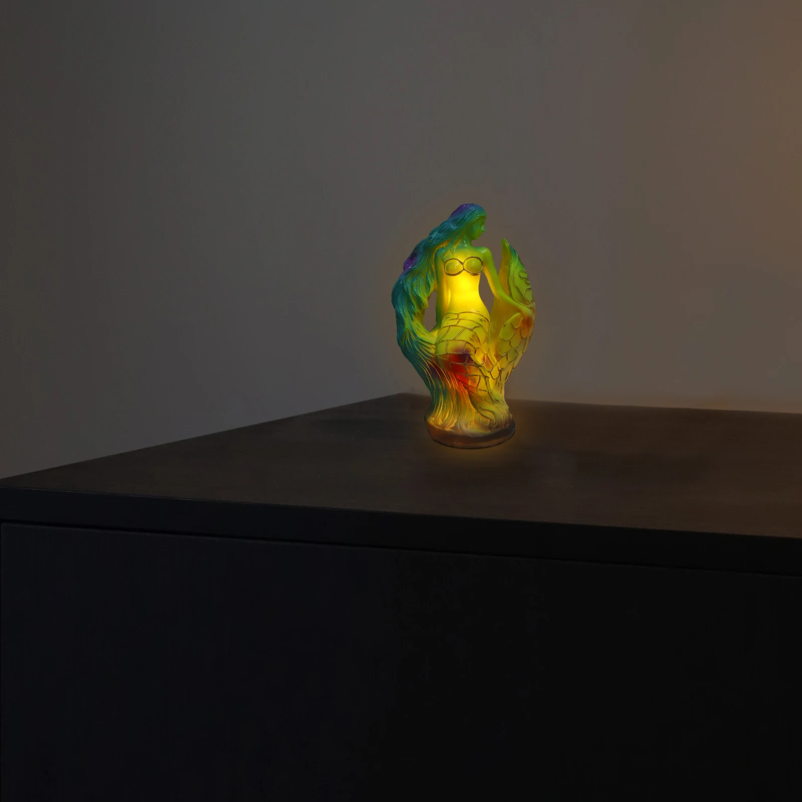 Mermaid Lamp Aesthetic Bedroom Lighting Unique Resin Table Ornaments Led Nightstand Light Small Lamps For Desk Modern Room
Mermaid Lamp Aesthetic Bedroom Lighting Unique Resin Table Ornaments Led Nightstand Light Small Lamps For Desk Modern Room